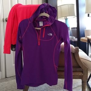 Women's Purple North Face Hoodie Sz: S/P